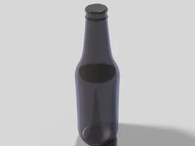 Glass Bottle 3D model
