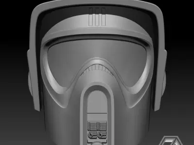 STAR WARS - SCOUT TROOPER HELMET 3D print model purchase