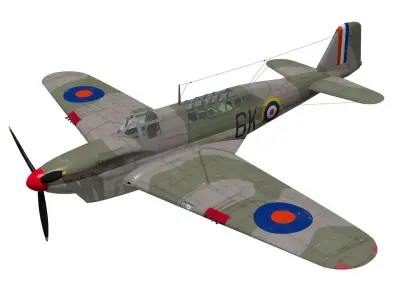 Fairey Fulmar Mk1 3D model
