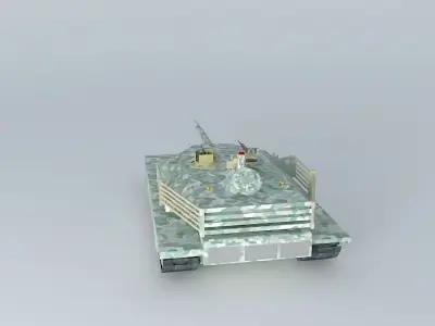 TANK COVER 112 prototype Free 3D model