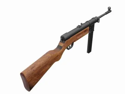 MP 41 Low-poly 3D model