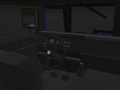 uro vamtac s3 with platform Low-poly 3D model