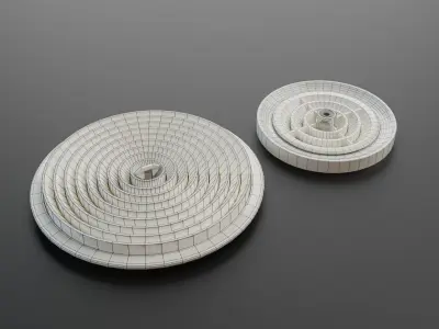 air conditioner round vent cover Free 3D model