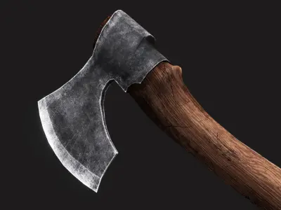 Baltic Broad Axes Low-poly 3D model