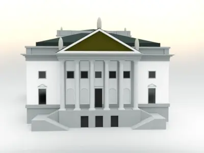 Opera house Unter den Linden - Berlin Germany 3D model