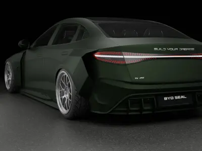 BYD Seal 2024 Military  3D model