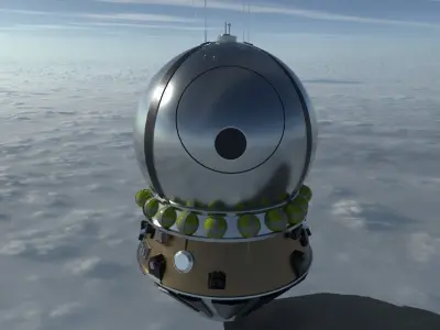 Mission vostok Free 3D model