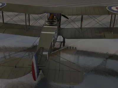 Bristol F-2B 3D model
