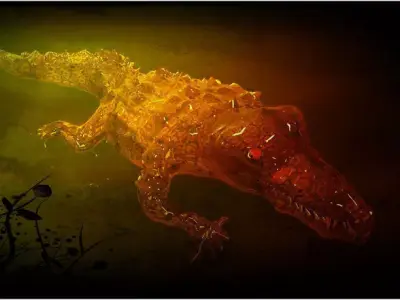 T-Croc crocodile Free 3D model