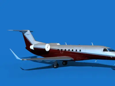 Embraer Praetor 600 V11 3D model