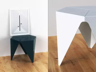 Prismatic Side Table Free 3D model
