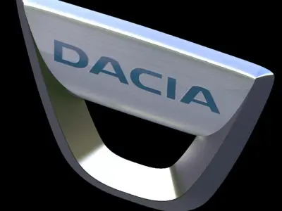 Dacia emblem Free 3D model
