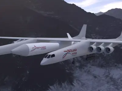 Strato Launch Systems 3D model