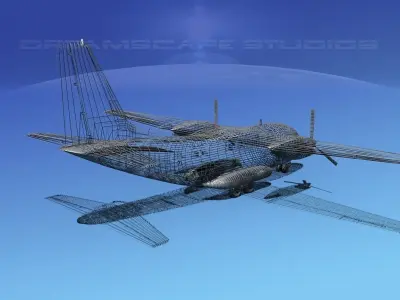 Alenia C-27A Spartan Italy 3D model