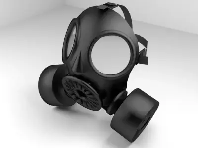 Gasmask Type 1 3D model