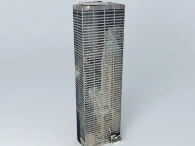 Commerce Court West Free 3D model