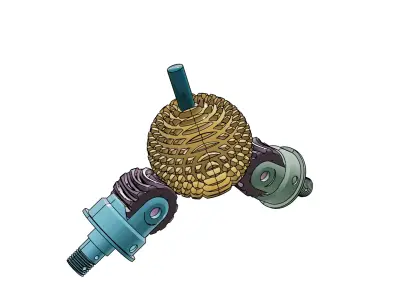 Abenics Active Ball Joint 3D model