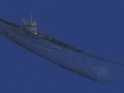 Type VII-C - Uboat 3D model
