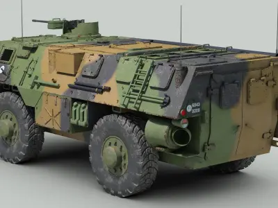 VAB 4x4 APC 3D model