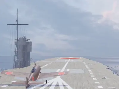 Nakajima Ki-84  3D model