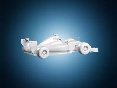 Aero F1 Speedster Car 3D Print Model 3D print model