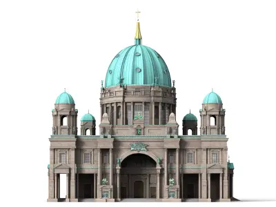 Berlin Cathedral 3D model