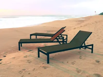 COLUMBOS BED 3D model