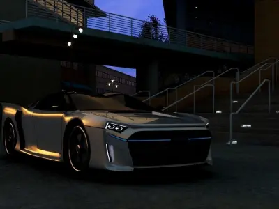 ARAM F-TYPE Free 3D model