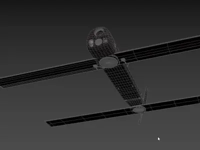 AeroVironment Switchblade 300 Missile Predator Drone 3D model