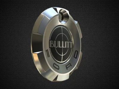 bullitt logo 3D model