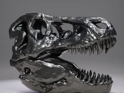 T-rex Skull Free 3D print model