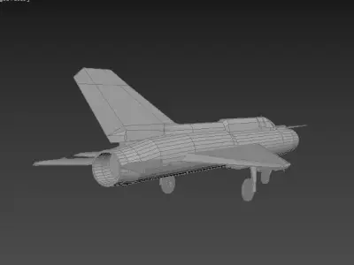 MiG 21 3D model