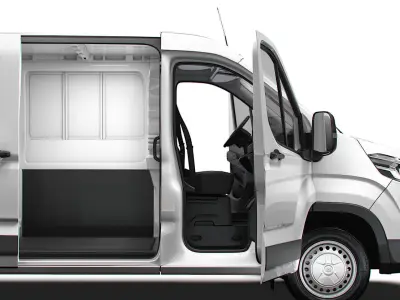 Maxus E Deliver 9 Van L2H1 HQInterior 2024 3D model