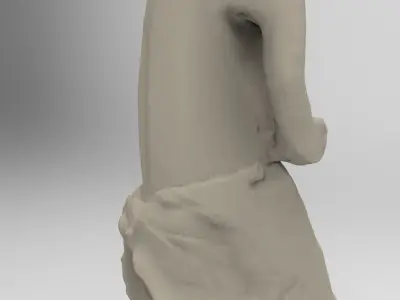 Nigerian figurine statue 3D print model