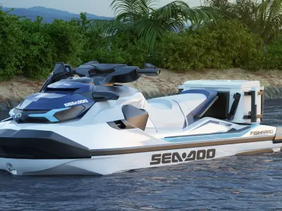 SeaDoo FishPro 2021 3D model