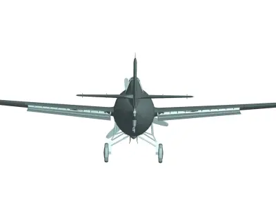 Grumman F4F Wildcat 3D model