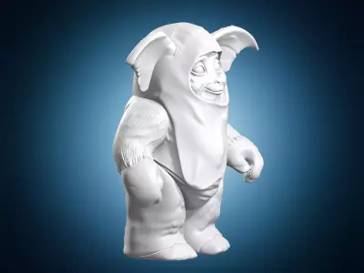 Wicket Ewok Star Wars Miniature 3D print model