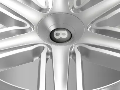 Bentley Continental GTC 2015  rim 3D model