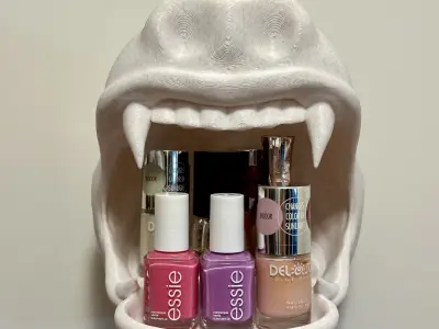 Gargoyle Nail Polish Display Non-commercial 3D print model