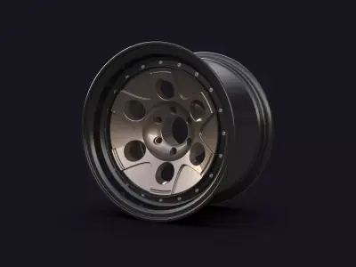 Steelie Wheel Series 3 3D model