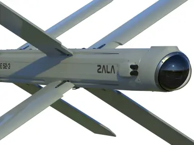 Lancet drone 3D model