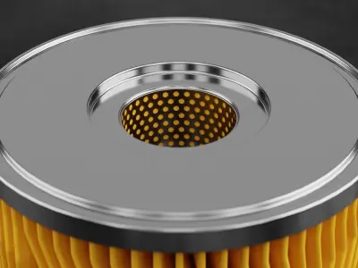 Car Filter Type G 3D model