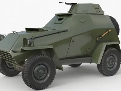 BA 64 Vray  3D model