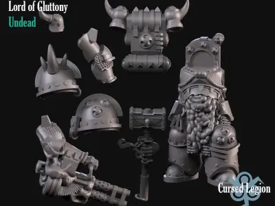 Lord Of Gluttony 3D print model