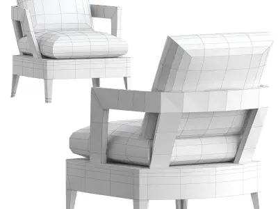 Garden armchair Free 3D model purchase