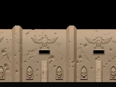 Bunker 2 3D print model
