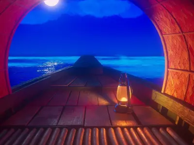 Bangladeshi Nouka Boat High Quality 3D model