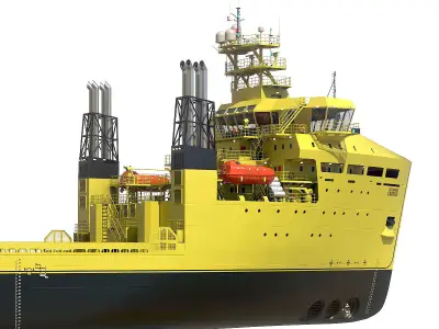 Offshore Carrier 3D model