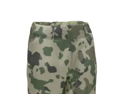 Pants 200 - All MH Bodies - UE5 Skeletons - Rigged Low-poly 3D model