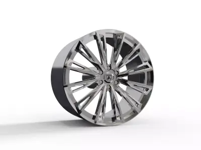 ASANTI CORONA TRUCK WHEEL 3D MODEL 3D model